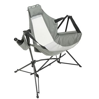 Folding Hammock Camping Chair Portable Rocking 250lbs