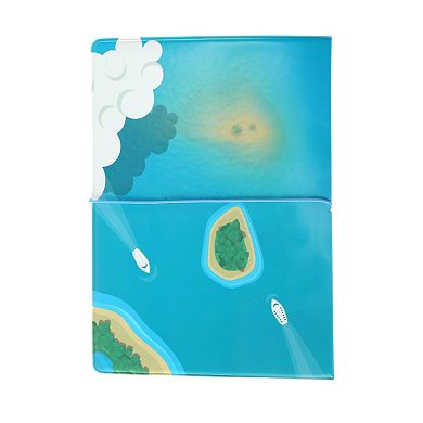 Airplane Passport Holder Blue 1 Pc