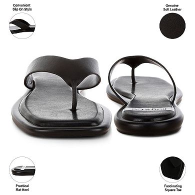 Rag & Co Makawi Women's Slip-On Flat Sandals