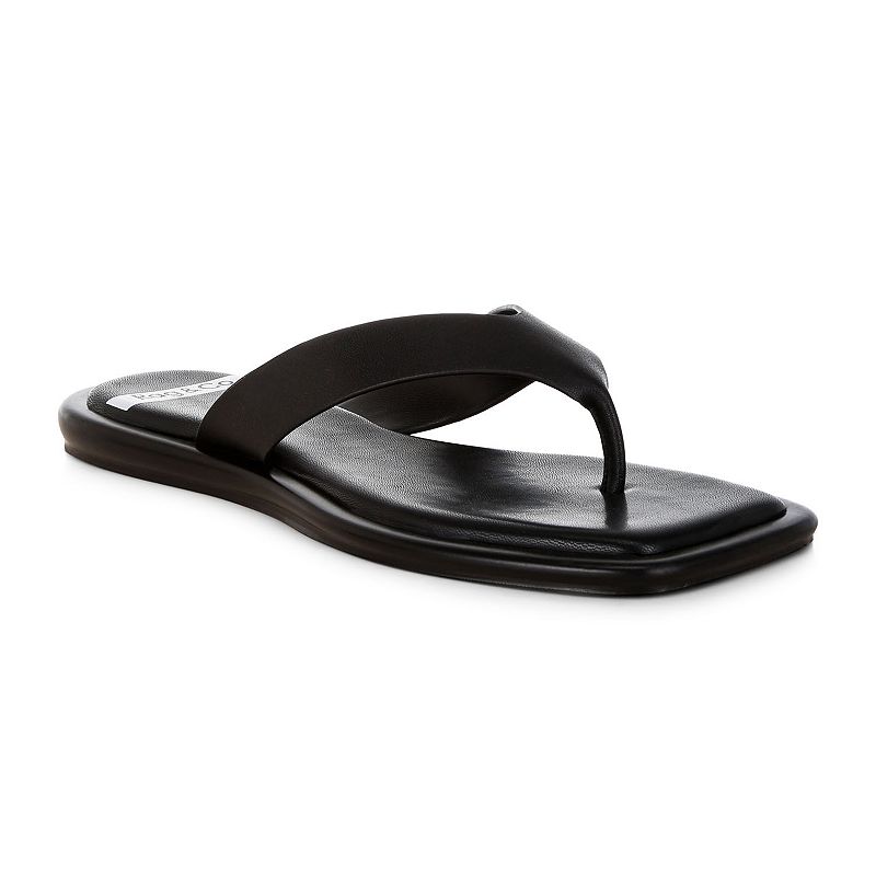 Rag & Co Makawi Women's Slip-On Flat Sandals,