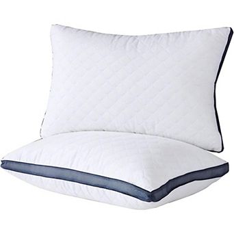 Pillows for Sleeping (2-Pack), Luxury Hotel Pillows Queen Size Set of 2,Bed Pillows for Side(Queen)