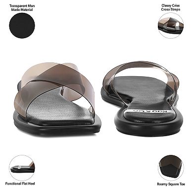 Rag & Co Kimama Women's Slip-On Sandals