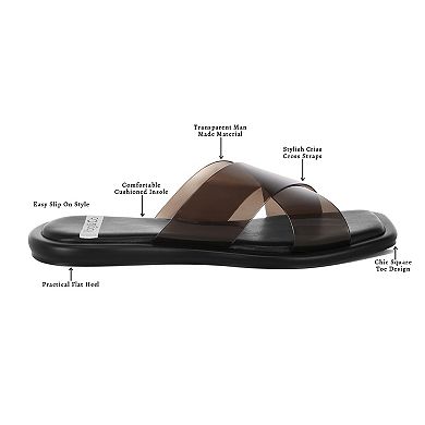 Rag & Co Kimama Women's Slip-On Sandals