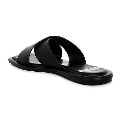 Rag & Co Shosa Women's Slip-On Flat Sandals