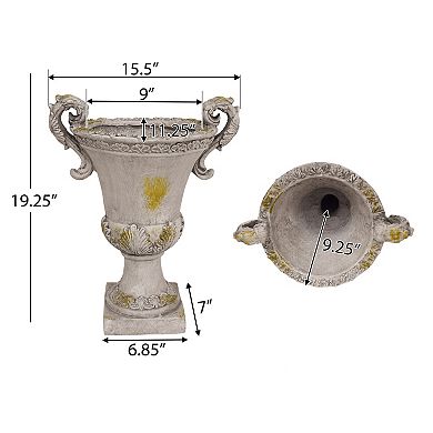 TEINIE Roman Style MGO Garden Urn Planter