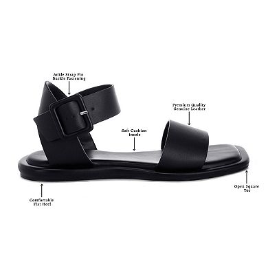 Rag & Co Tayana Women's Slip-On Flat Sandals