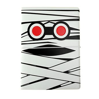 Cartoon Bandage Passport Holder Black White 1 pc