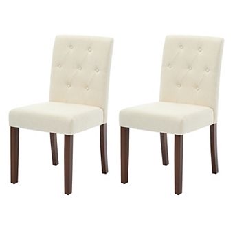 Upholstered Dining Chairs Set of 2