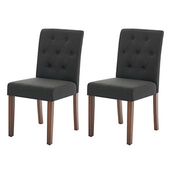 Upholstered Dining Chairs Set of 2