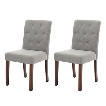 Upholstered Dining Chairs Set of 2