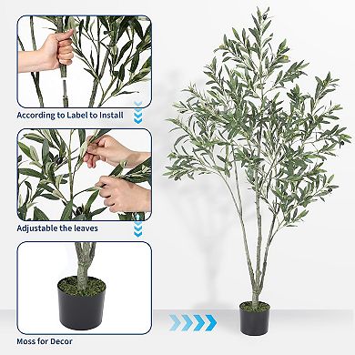 Garvee 5FT Artificial Olive Tree