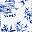White Blue Toile