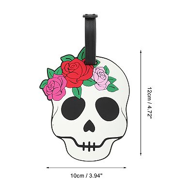 1 Pc Rose Luggage Tag for Travelling Green