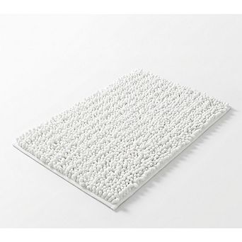 Thick Chenille Bathroom Rug, Soft Absorbent, Non-Slip Quick-Dry Mat
