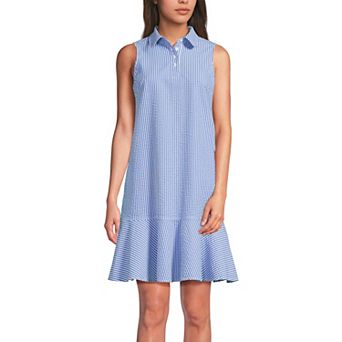 Women's Lands' End Woven Tennis Dress in Regular Size
