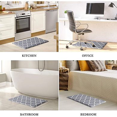Kitchen Mat and Rugs Cushioned Anti-Fatigue,Non Slip Waterproof Ergonomic Comfort Mat for Kitchen