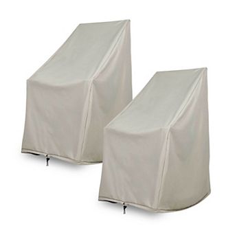 Shine Company Heavy-Duty Weatherproof Outdoor Rocking Chair Cover Set of 2