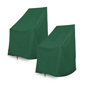 Shine Company Heavy-Duty Weatherproof Outdoor Rocking Chair Cover Set of 2