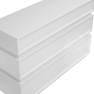 Gikpal Modern 6-Drawer Handle-less Dresser with Anti-Tip Safety Device
