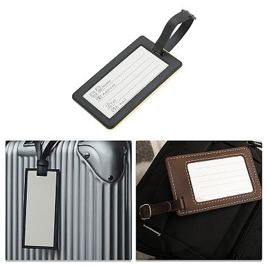 1 Pc Reusable Luggage Tag for Travelling Yellow