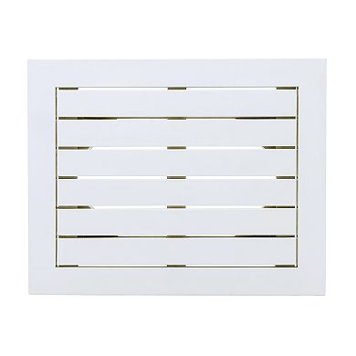 TEINIE 19" Square Outdoor Wood End Table Teak