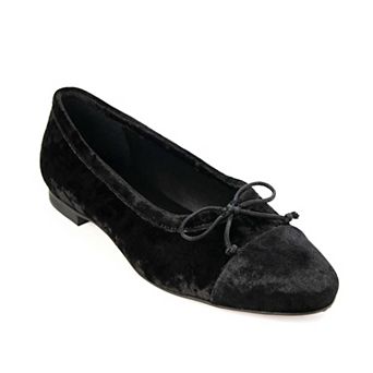 Amelie Cap-Toe Leather Ballet Flat (Women)