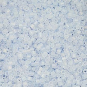 Cylin Bead 11/0 Glass Cylindrical Matte Macaron with AB Coating Seed Beads 25g Bag