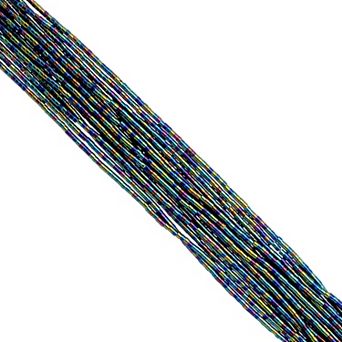 Cylin Bead 11/0 Glass Cylindrical Opaque Finish Seed Beads 23g Hank