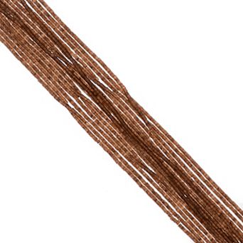 Cylin Bead 11/0 Glass Cylindrical Opaque Finish Seed Beads 23g Hank