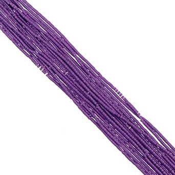 Cylin Bead 11/0 Glass Cylindrical Opaque Finish Seed Beads 23g Hank