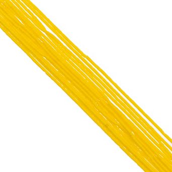 Cylin Bead 11/0 Glass Cylindrical Opaque Finish Seed Beads 23g Hank