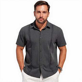Men's Short Sleeve Beach Shirt