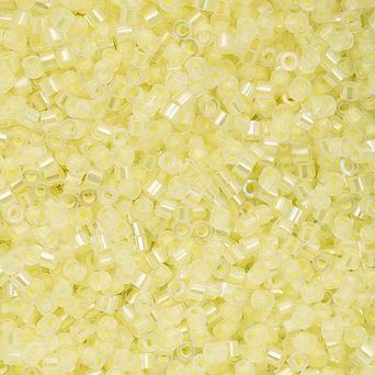 Cylin Bead 11/0 Glass Cylindrical Glow in Dark with AB Coating Seed Beads 25g Bag