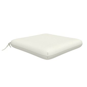 Covers&All Sunbrella 18"x 18" Outdoor Dining Chair Cushion, Set of 1, High-Density 3" Foam Cushion