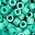 Opaque Turquoise Green