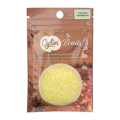 Cylin Bead 11/0 Glass Cylindrical Glow in Dark Seed Beads 25g Bag
