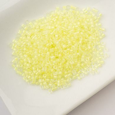 Cylin Bead 11/0 Glass Cylindrical Glow in Dark Seed Beads 25g Bag