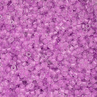 Cylin Bead 11/0 Glass Cylindrical Glow in Dark Seed Beads 25g Bag