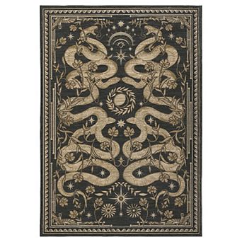 Pastoral Area Rug Machine Washable Non Shedding Stain Resistant Floor Cover for Playroom Bedroom