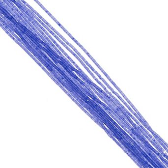 Cylin Bead 11/0 Glass Cylindrical Transparent Seed Beads 23g Hank