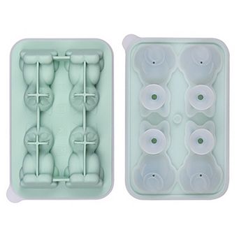 Cat Shaped Ice Cube Tray Silicone Large Mold with Easy Release Flexible Freezer Tray