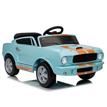 12V Licensed Ford Mustang Shelby GT350 Ride-On Toy Car for Toddlers with Parental Remote Control