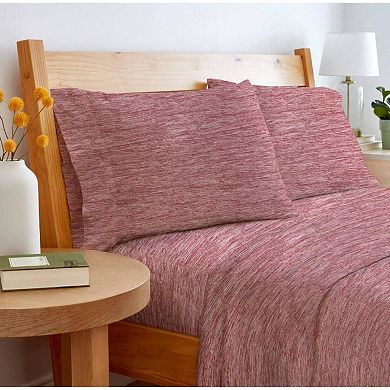 Jersey Blend Sheet Set - Soft, Breathable, Durable, All Seasons