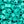 Opaque Turquoise Green