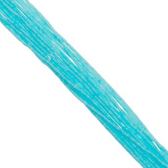Cylin Bead 11/0 Glass Cylindrical Matte Macaron Seed Beads 23g Hank