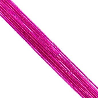 Cylin Bead 11/0 Glass Cylindrical Silver Lined Seed Beads 23g Hank