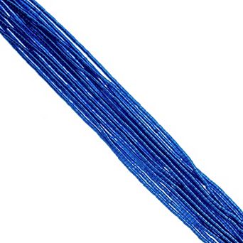 Cylin Bead 11/0 Glass Cylindrical Silver Lined Seed Beads 23g Hank