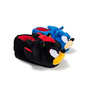 Little Kids Boys Ground Up Sonic the Hedgehog & Shadow 3D Slippers