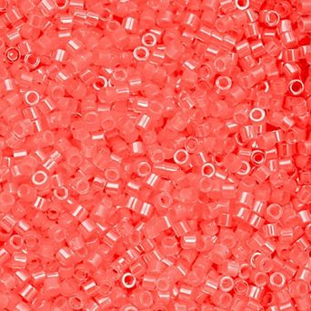 Cylin Bead 11/0 Glass Cylindrical Neon Color Seed Beads 25g Bag