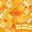 Neon Light Orange